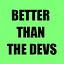 Better than the devs icon