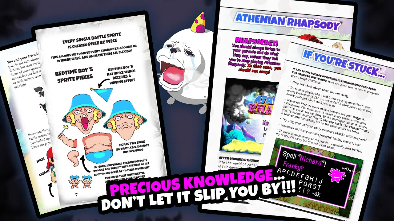 Athenian Rhapsody - Artbook + Manual Screenshot 0