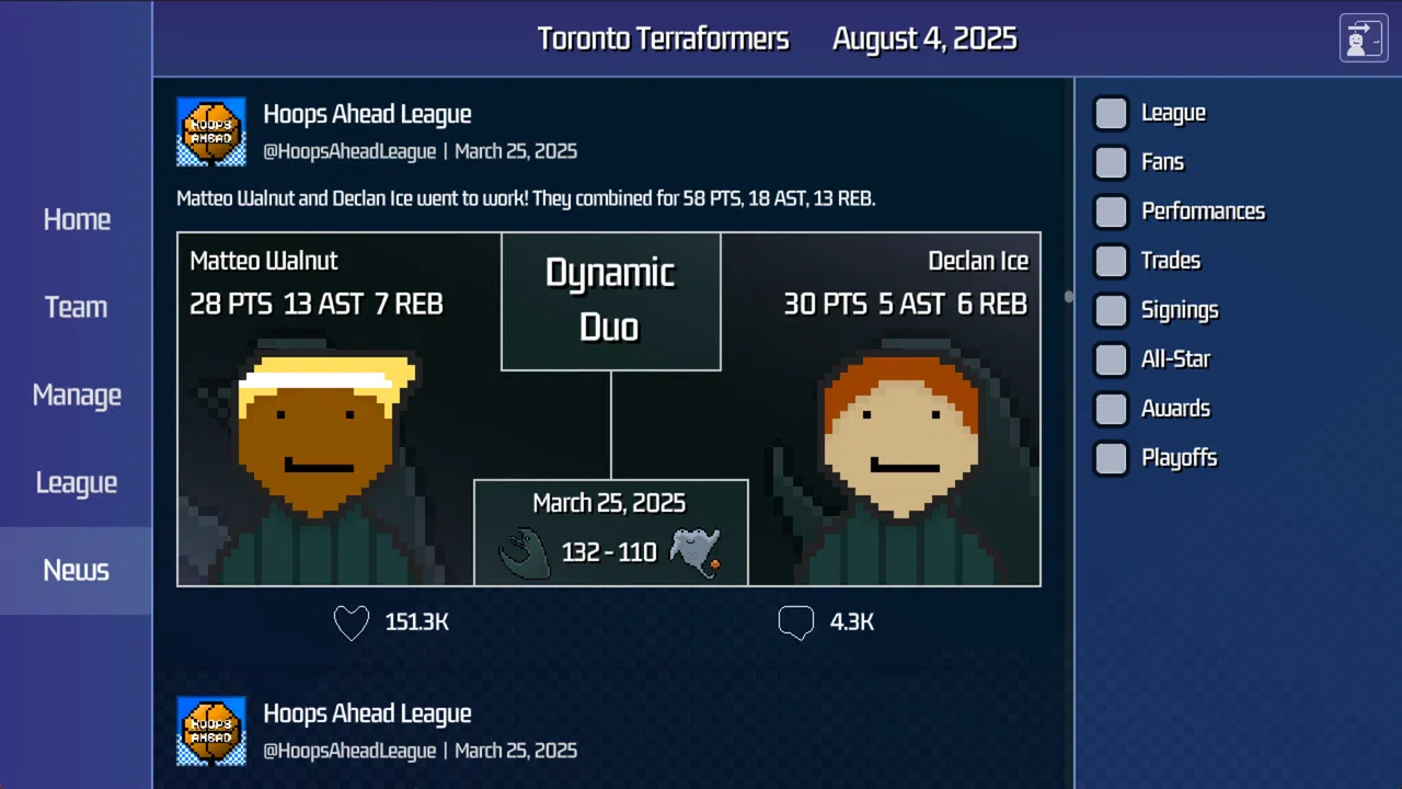 Hoops Ahead: Basketball Manager Screenshot 10