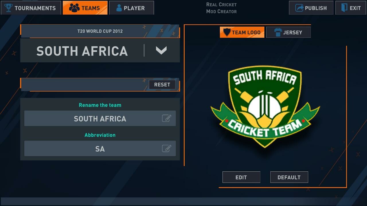 Real Cricket Mod Creator Screenshot 8