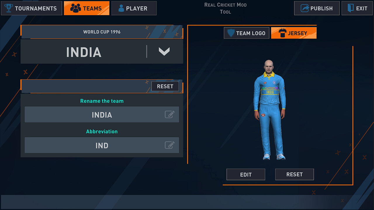 Real Cricket Mod Creator Screenshot 3