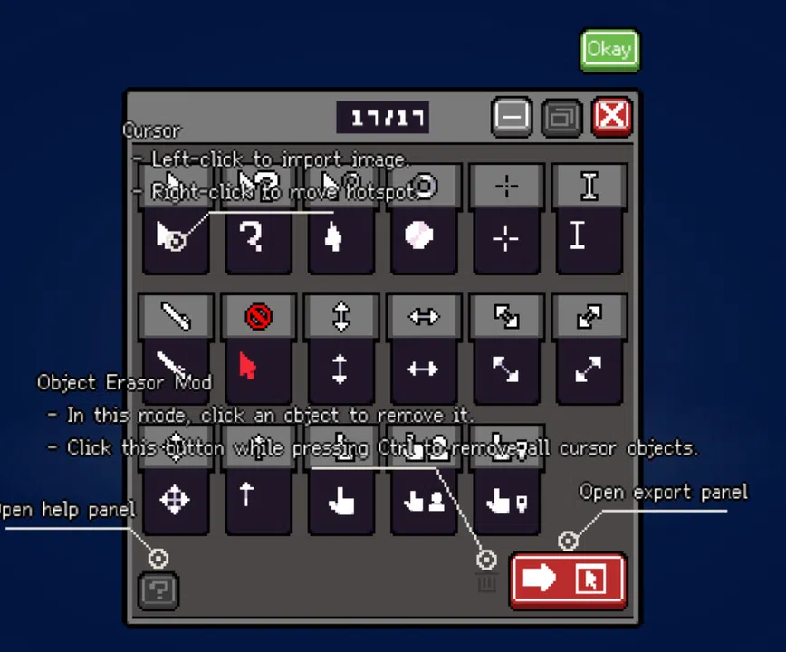 SimpleCursorMaker-free Screenshot 2