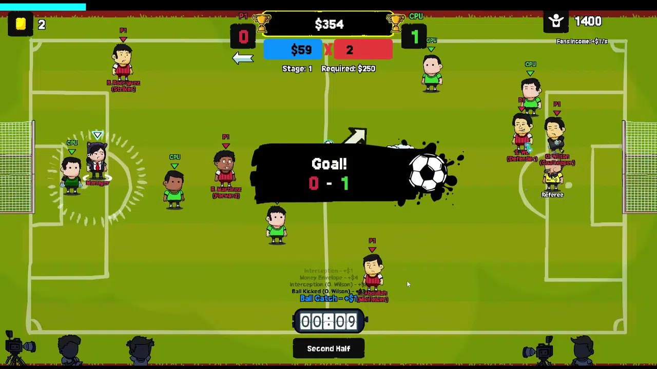 Super Senseless Soccer Screenshot 3