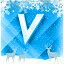 V icon