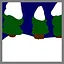 Snow ground conquered icon