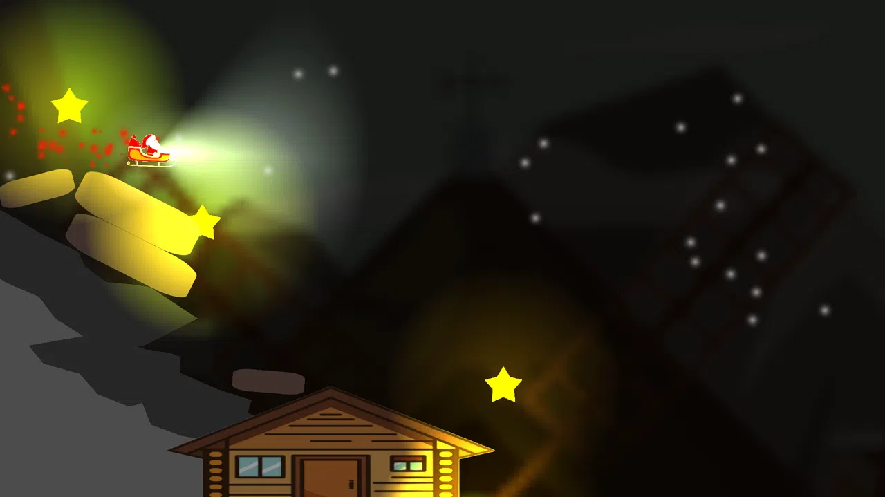 Santa Slides to Town Screenshot 0