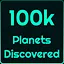 100k Planets Discovered icon
