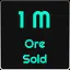 1 Million Ore Sold icon