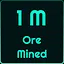 1 Million Ore Mined icon