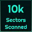 10k Sectors Fully Scanned icon