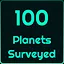 100 Planets Surveyed icon