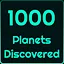1000 Planets Discovered icon