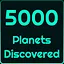 5000 Planets Discovered icon