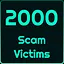 2000 Scam Victims Encountered icon