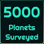 5000 Planets Surveyed icon
