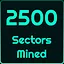2500 Sectors Fully Mined icon