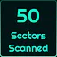 50 Sectors Fully Scanned icon
