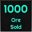 1000 Ore Sold icon