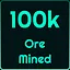 100k Ore Mined icon