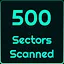 500 Sectors Fully Scanned icon