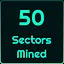 50 Sectors Fully Mined icon