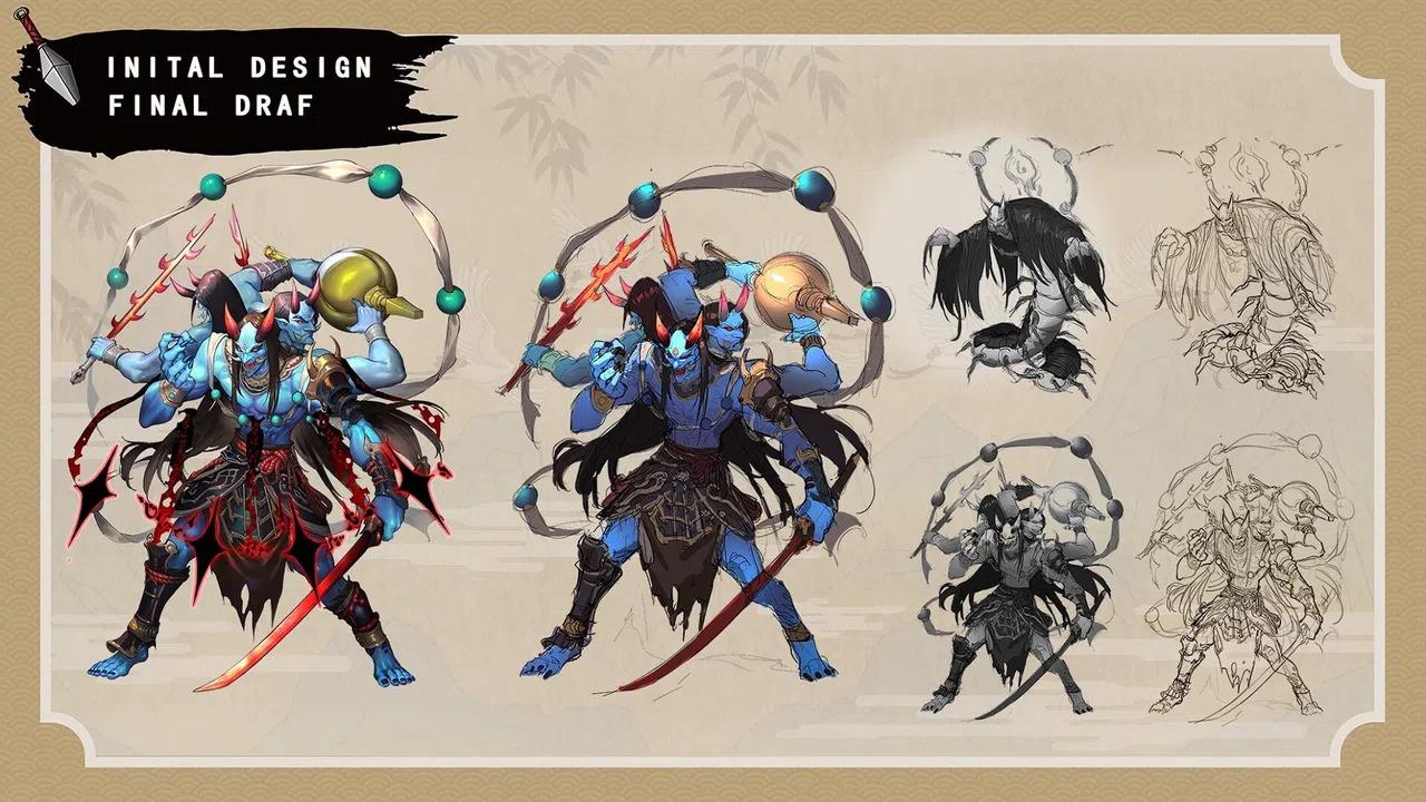 Half-Demon Shinobi Artbook Screenshot 5