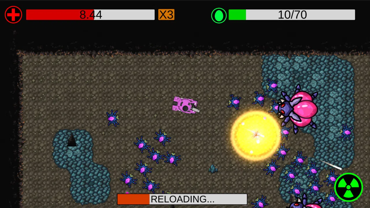 Tank Frenzy Survivor Screenshot 1