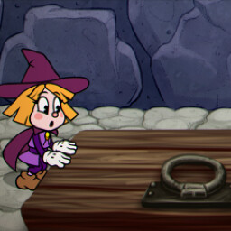 Loose frogs in the laboratory icon