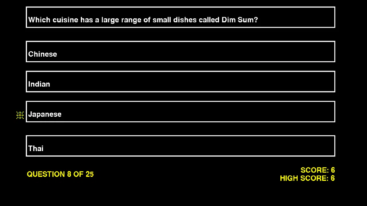 Quiz & Learn: Food & Drink Screenshot 1