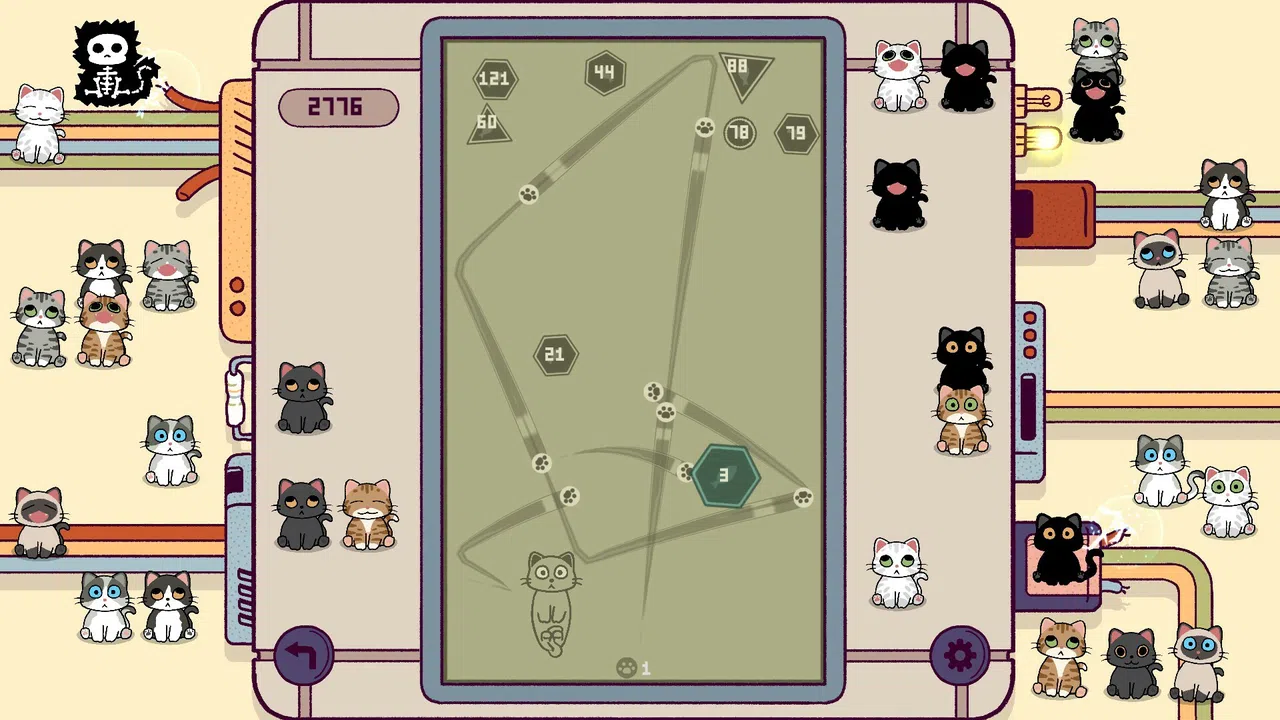 Cats Bounce Ball Screenshot 1