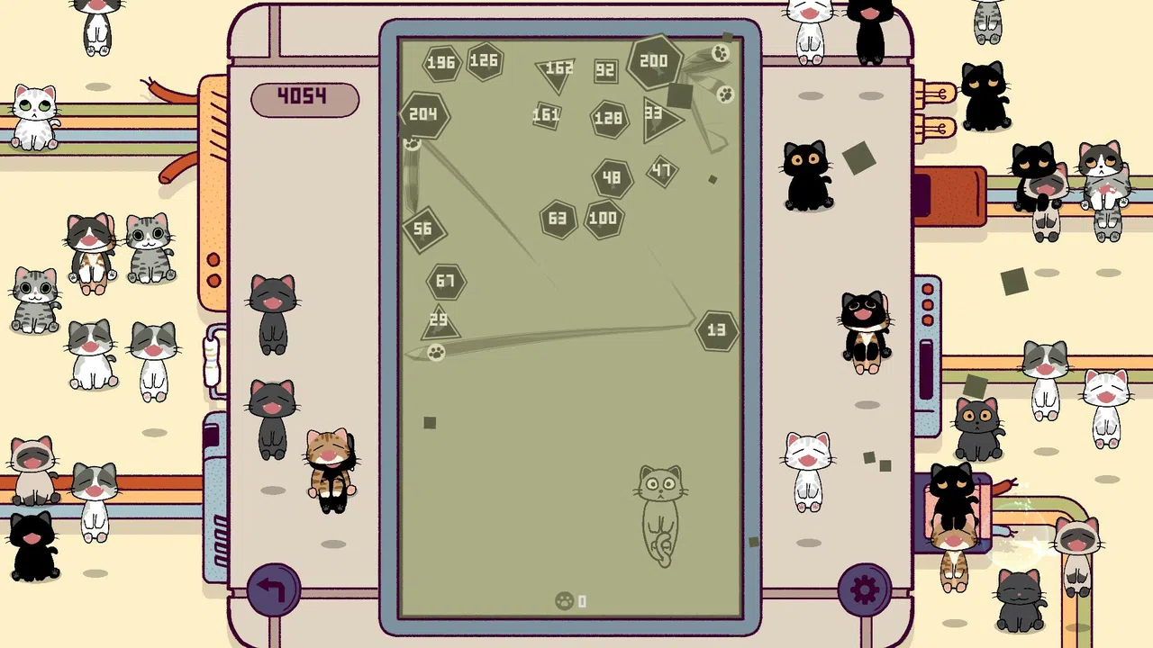 Cats Bounce Ball Screenshot 2