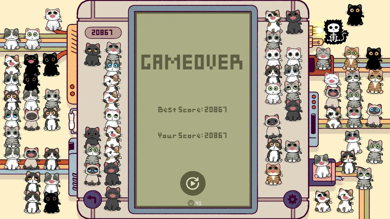 Cats Bounce Ball Screenshot 9