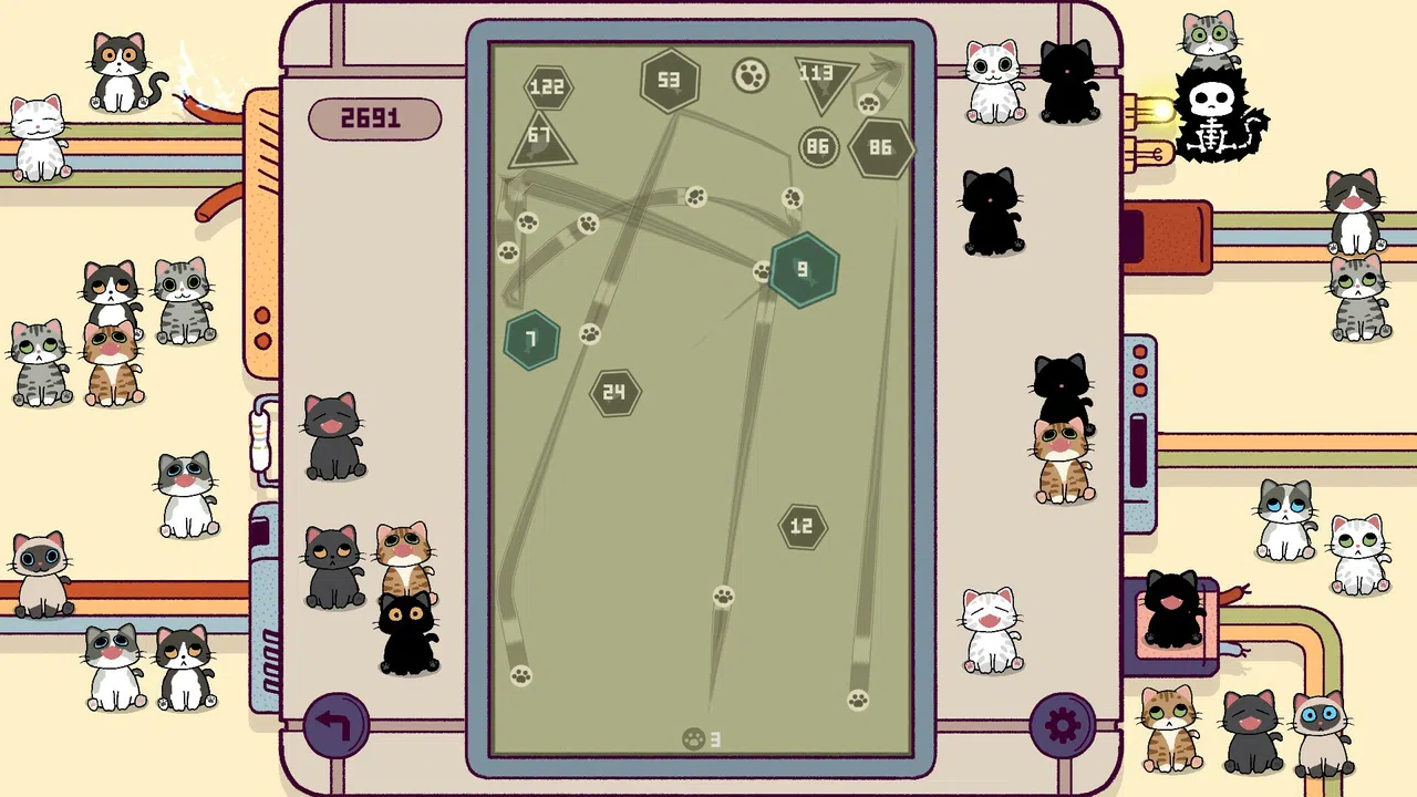 Cats Bounce Ball Screenshot 3
