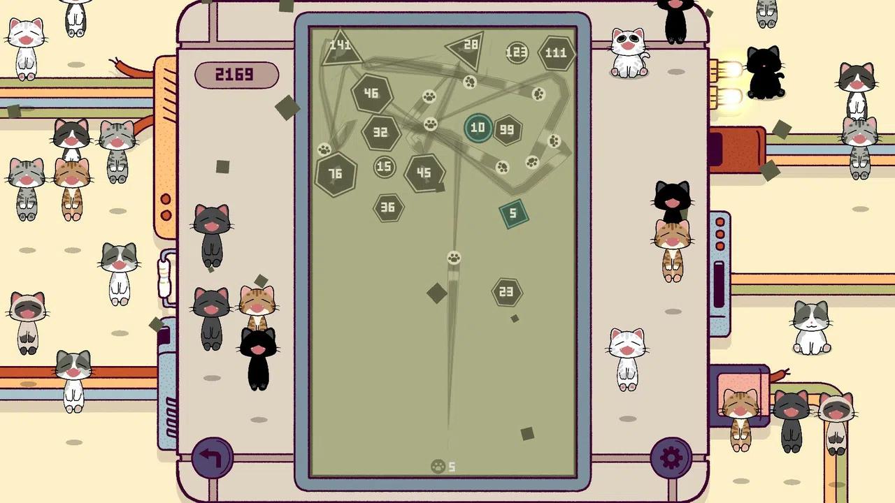 Cats Bounce Ball Screenshot 5