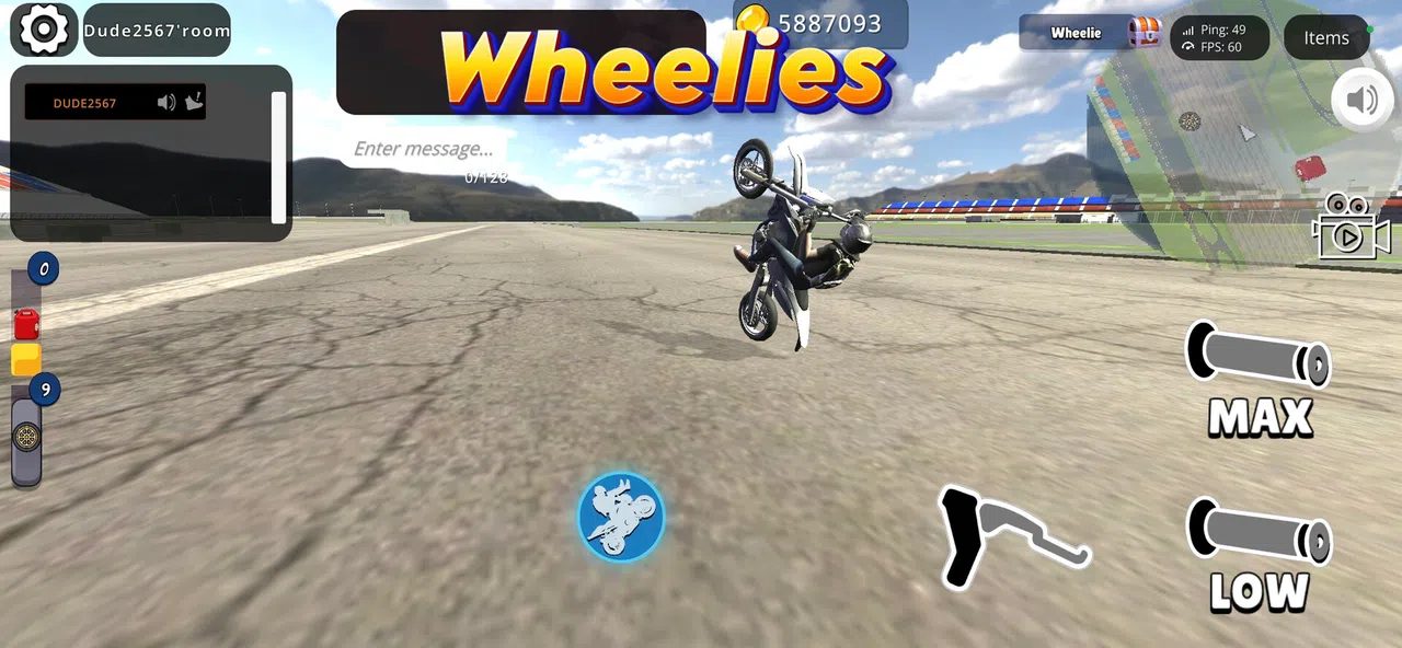 Wheelie King 8 - Motorbike simulator 3D Screenshot 6