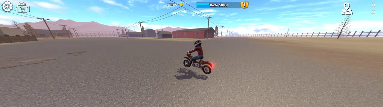 Wheelie King 8 - Motorbike simulator 3D Screenshot 4