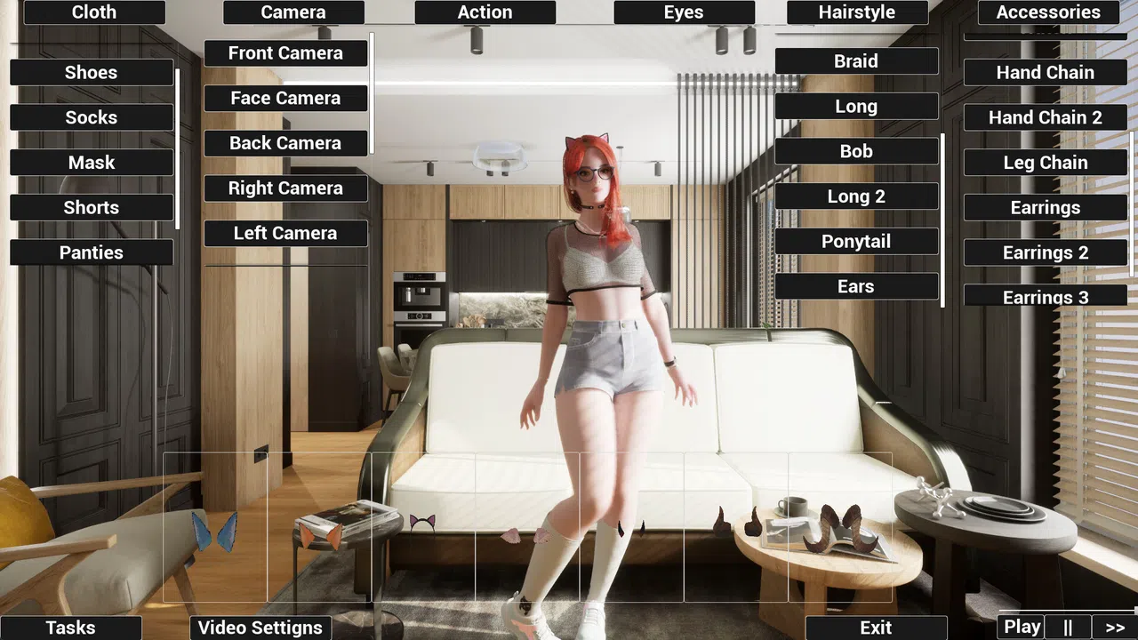 Virtual Girlfriend Lia Screenshot 0