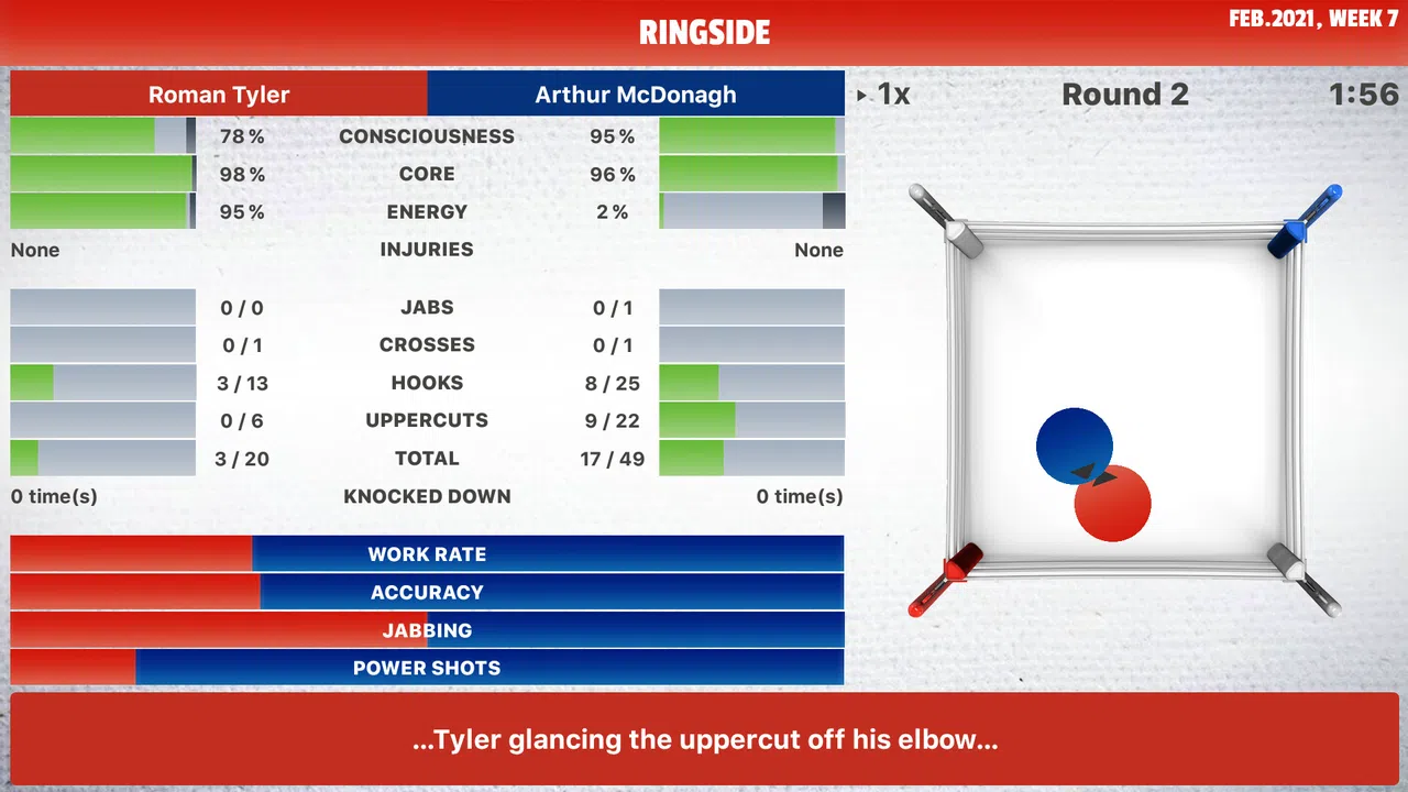 LEATHER®: Tactical Boxing Management Screenshot 0