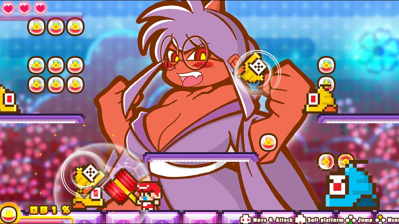 Pixel Game Maker Series LUNLUN SUPER HERO BABIES PLUS NEWGAMES Screenshot 4