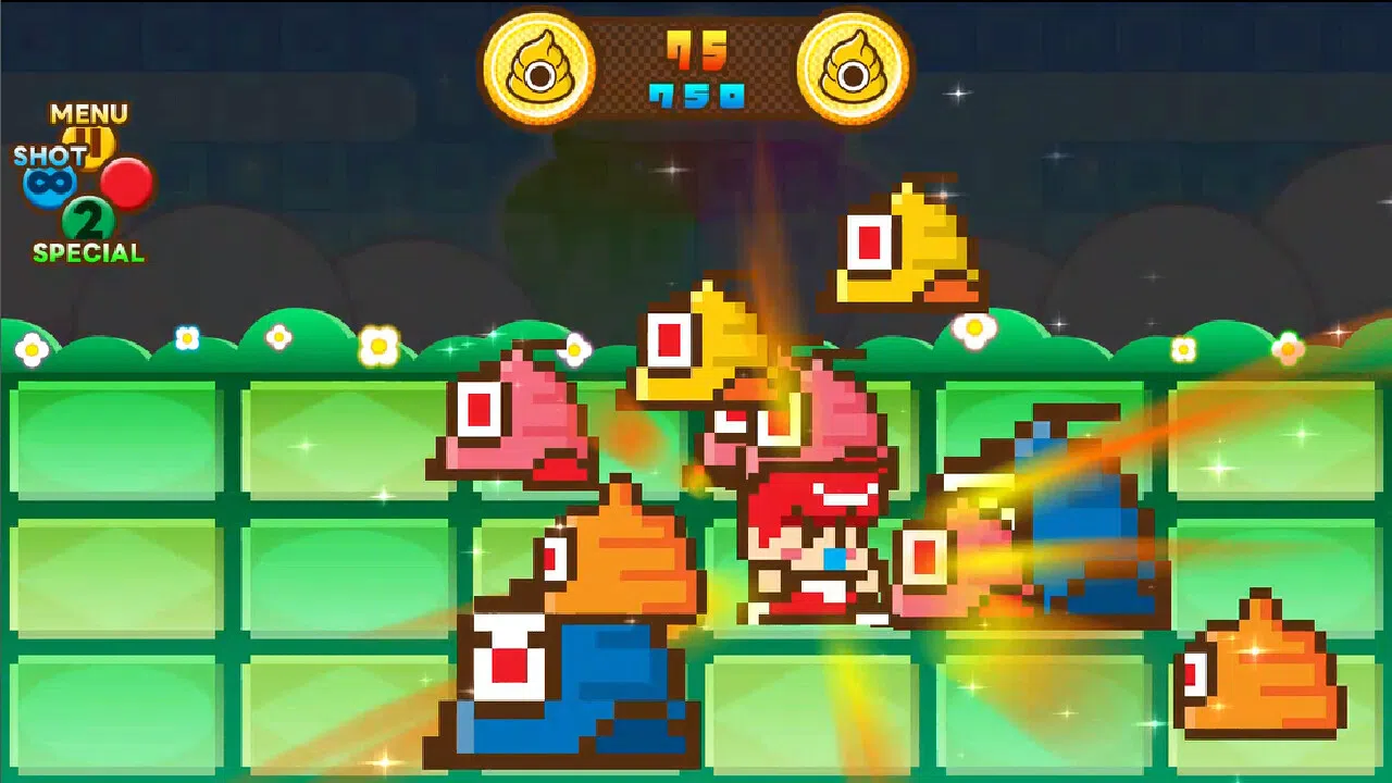 Pixel Game Maker Series LUNLUN SUPER HERO BABIES PLUS NEWGAMES Screenshot 2