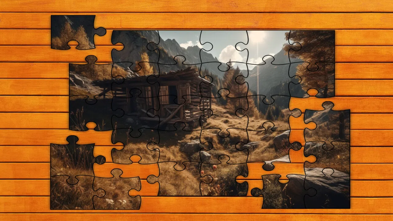 Timber Trails Alpine Puzzle Screenshot 1