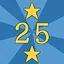 Collect 25 Stars icon