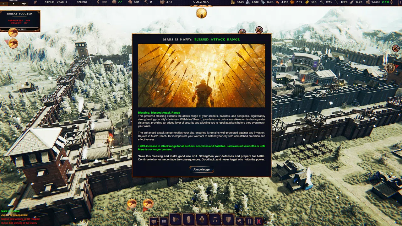 Roman Triumph: Survival City Builder Demo Screenshot 11