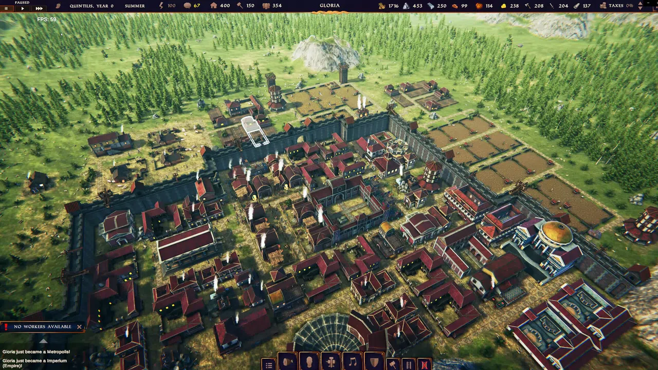 Roman Triumph: Survival City Builder Demo Screenshot 0