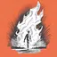 Play with fire icon