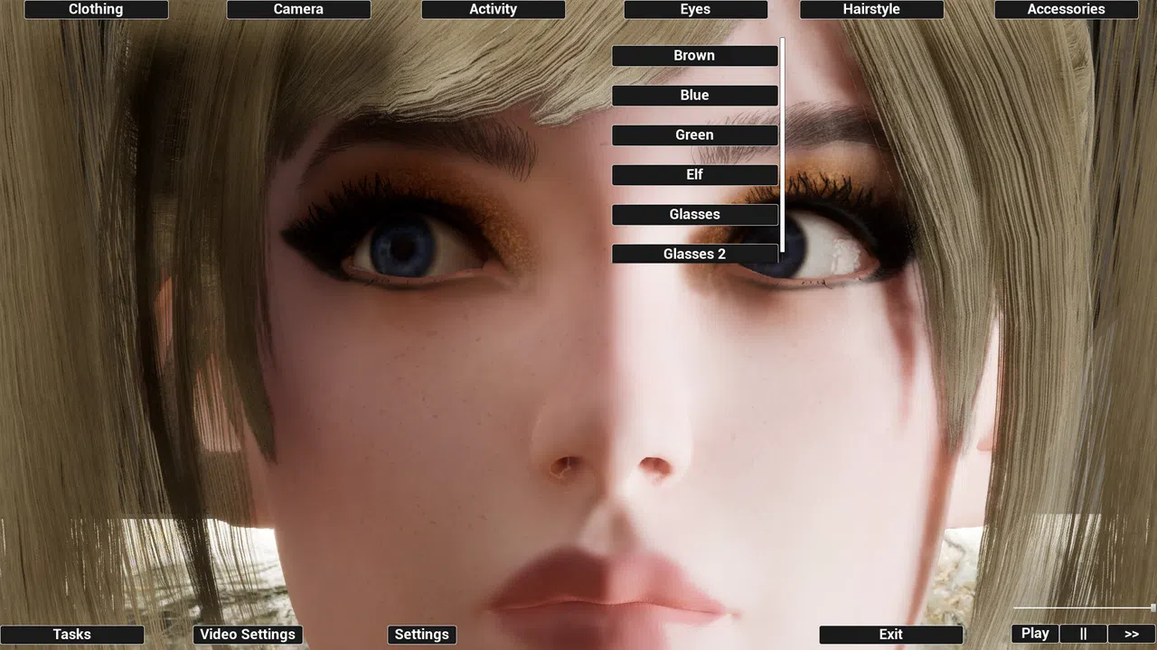 Virtual Girlfriend Lia - School Dress Screenshot 4
