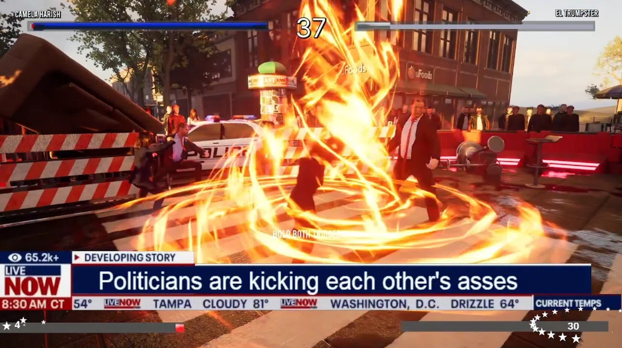 Election FighterZ: Kamala vs trump Screenshot 3