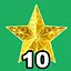 Stars x 10 icon