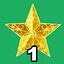 Star x 1 icon