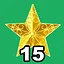 Stars x 15 icon